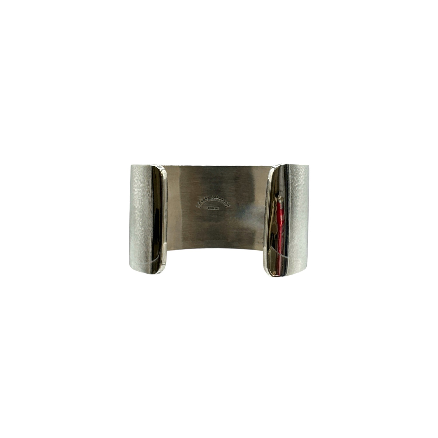 Bobby Johnson Sterling Silver & Kingman Turquoise Cuff Bracelet
