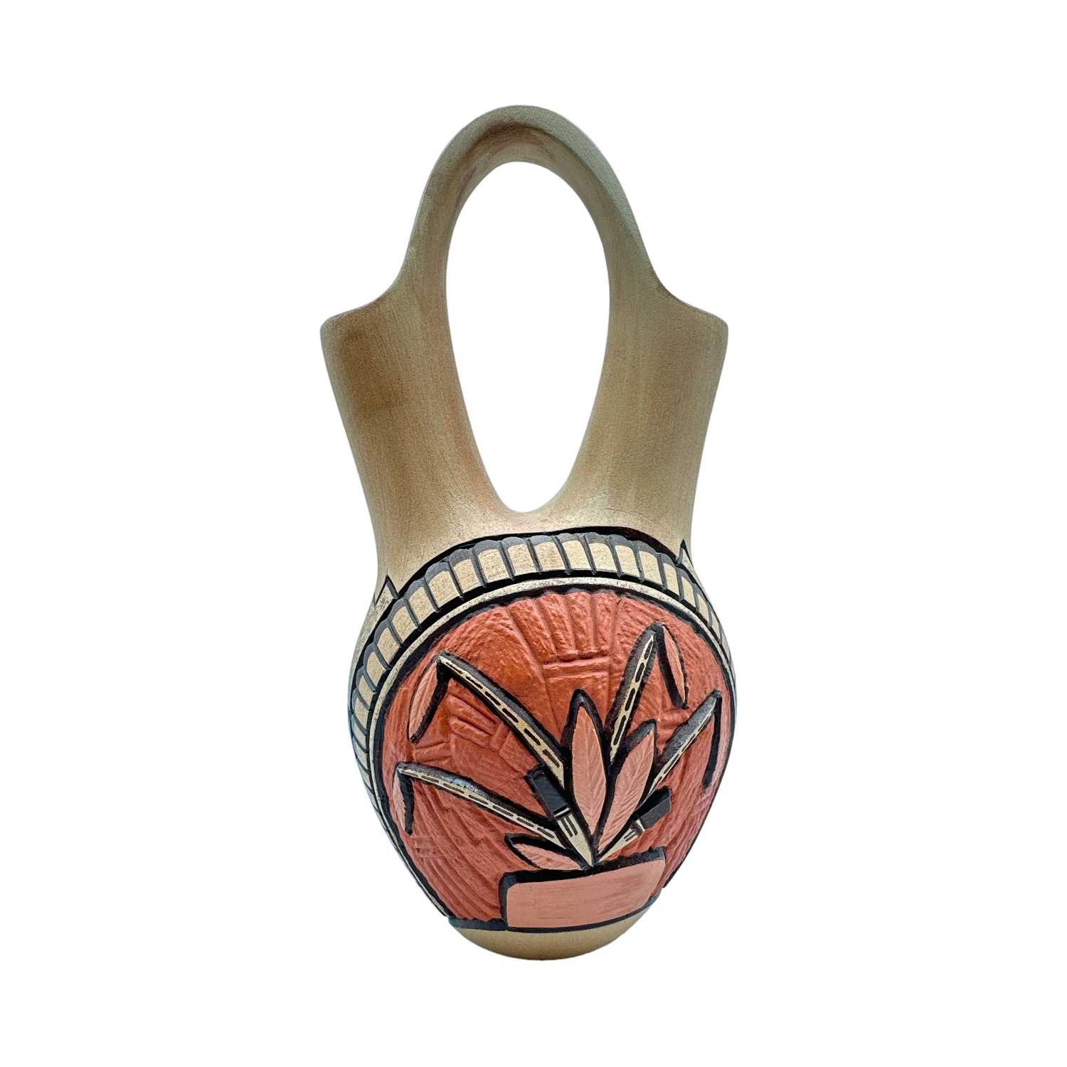 Carla Nampeyo Hopi Wedding Vase