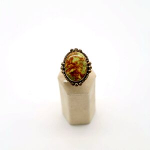 Navajo Sterling Silver & Royston Turquoise Ring