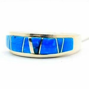 Turquoise Inlay Men's Band 100120