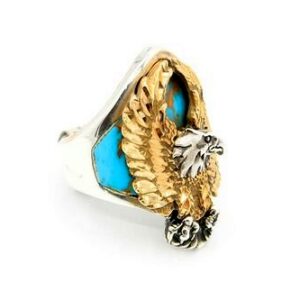 Eagle Ring With Turquoise 51920