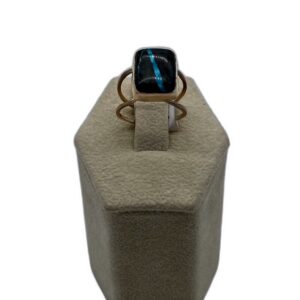 Navajo Sterling Silver & Sunnyside Turquoise Ring