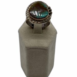Navajo Sterling Silver & Royston Turquoise Ring