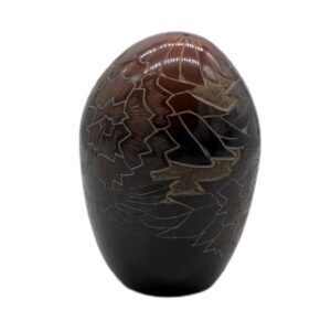 Santa Clara Blackware Carved Pottery
