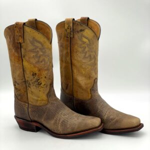 Tony Lama Bison & Leather Men's Boots