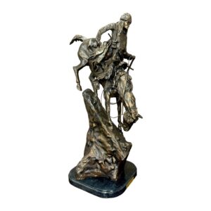 Frederic Remington’s “Mountain Man” - Bronze Sculpture