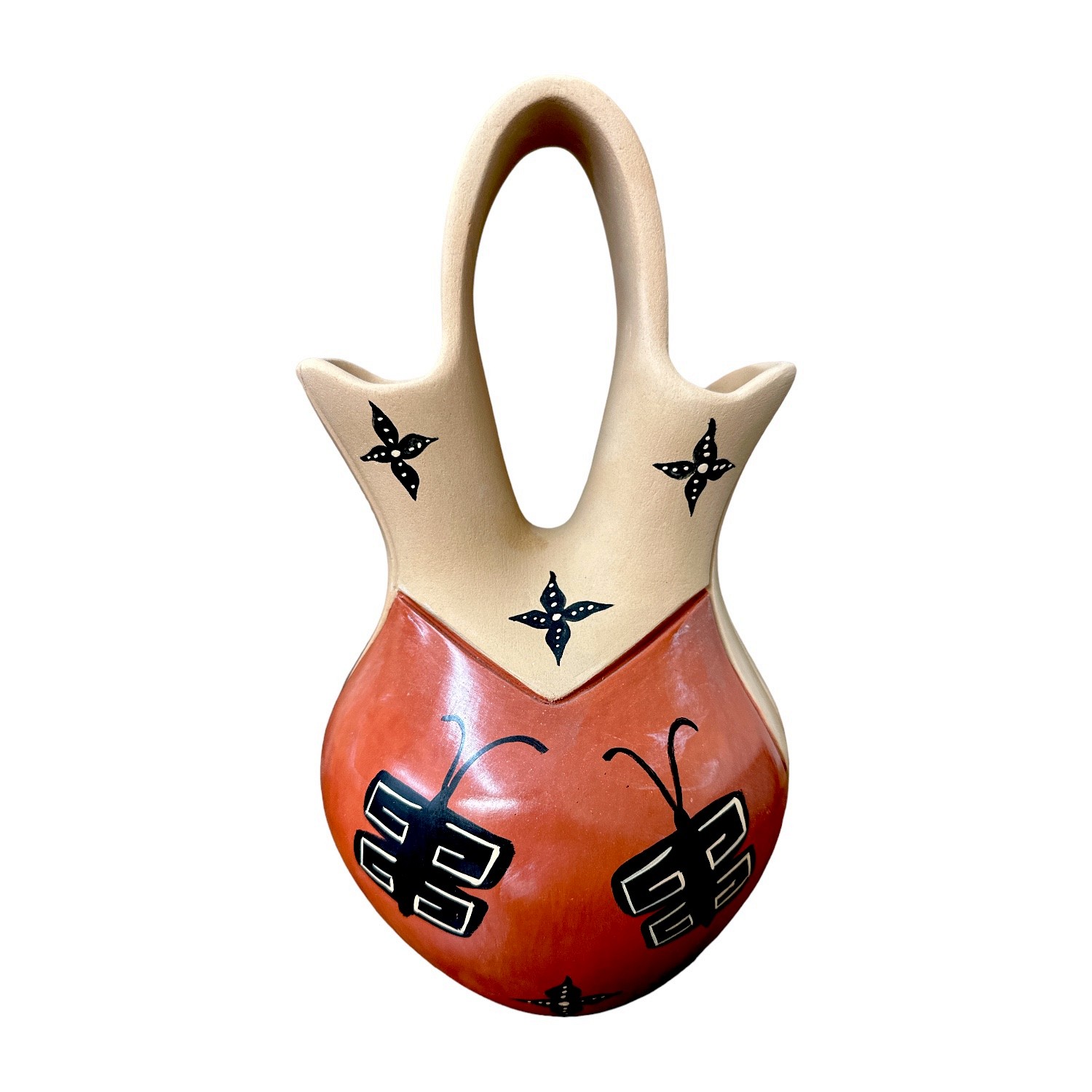Marcella Yepa Jemez Pueblo Wedding Vase