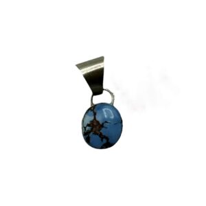 Sterling Silver & Golden Hills Turquoise Pendant