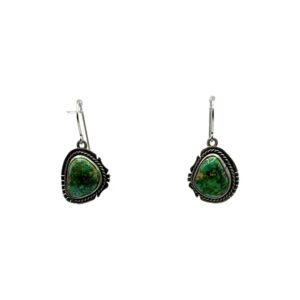 Sterling Silver & Sonoran Hills Turquoise Dangle Earrings