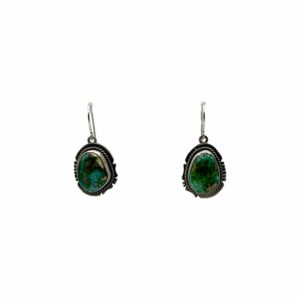 Sterling Silver & Sonoran Hills Turquoise Dangle Earrings