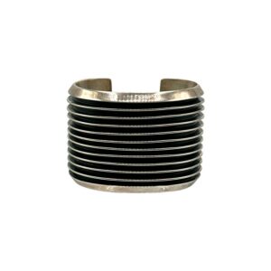Sterling Silver Wide Cuff Bracelet