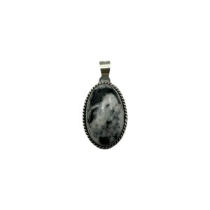 V. Williams Sterling Silver & White Buffalo Pendant