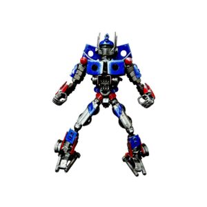 Transformers Optimus Prime Recycled Metal Statue Sculpture