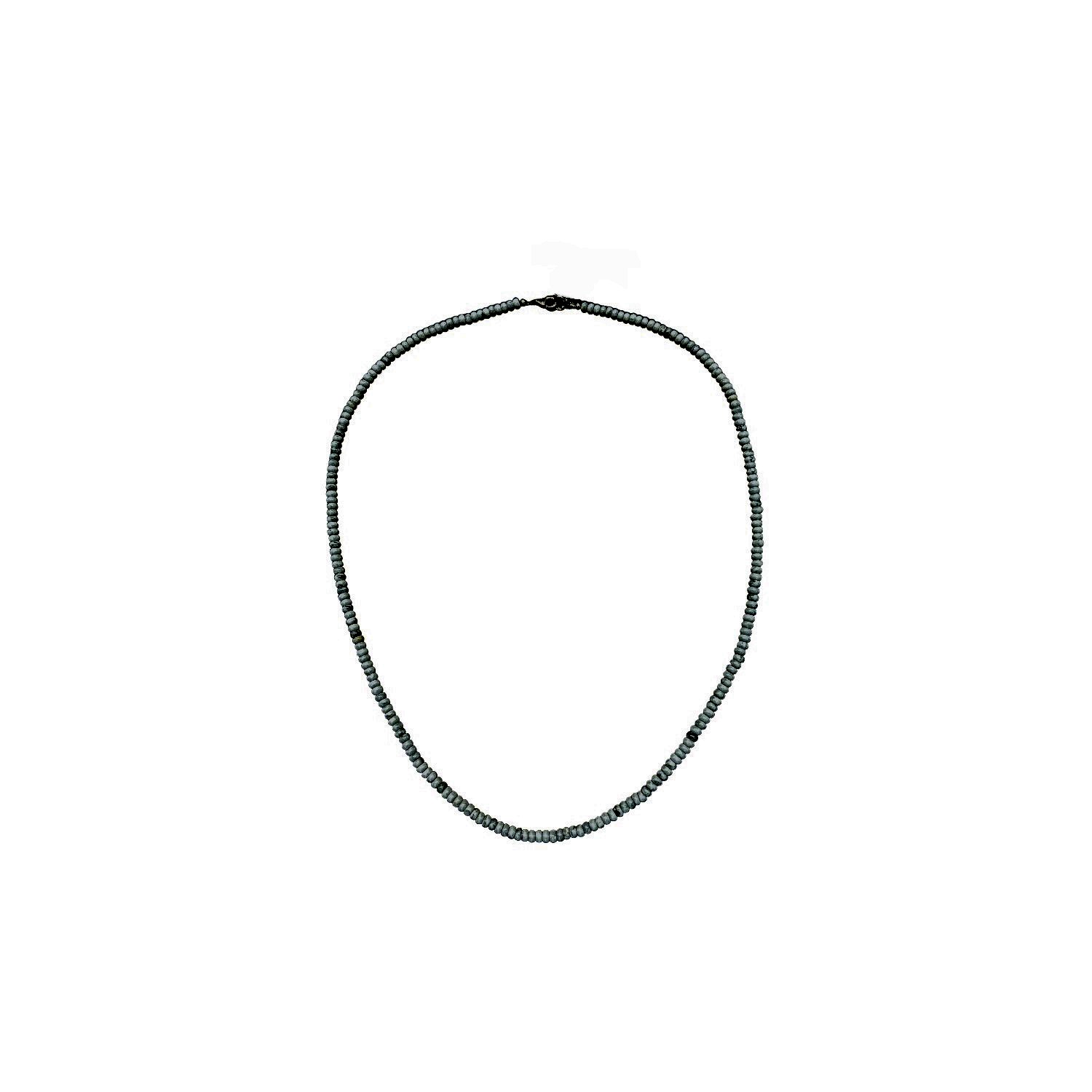 White Buffalo Beaded Necklace