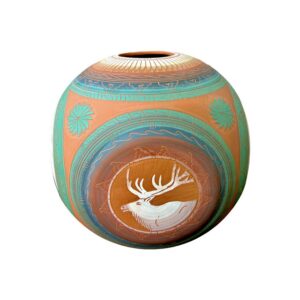 V. King Navajo Handmade Clay Pot