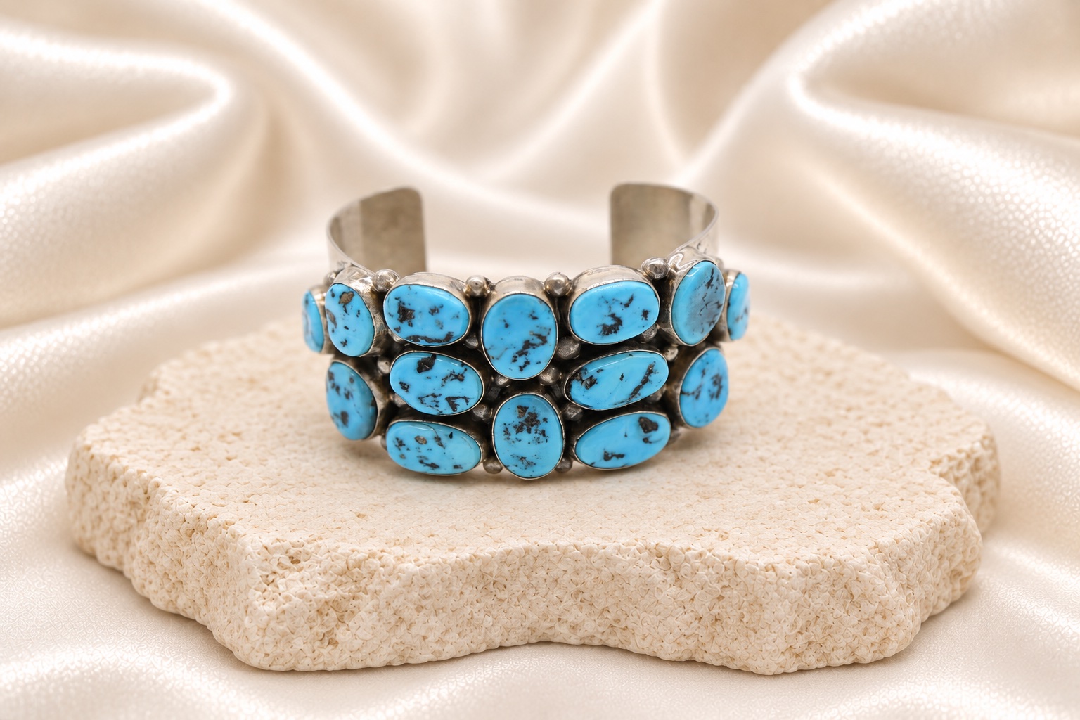 Kingman Turquoise Cuff Bracelet