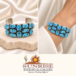 Kingman Turquoise Cuff Bracelet