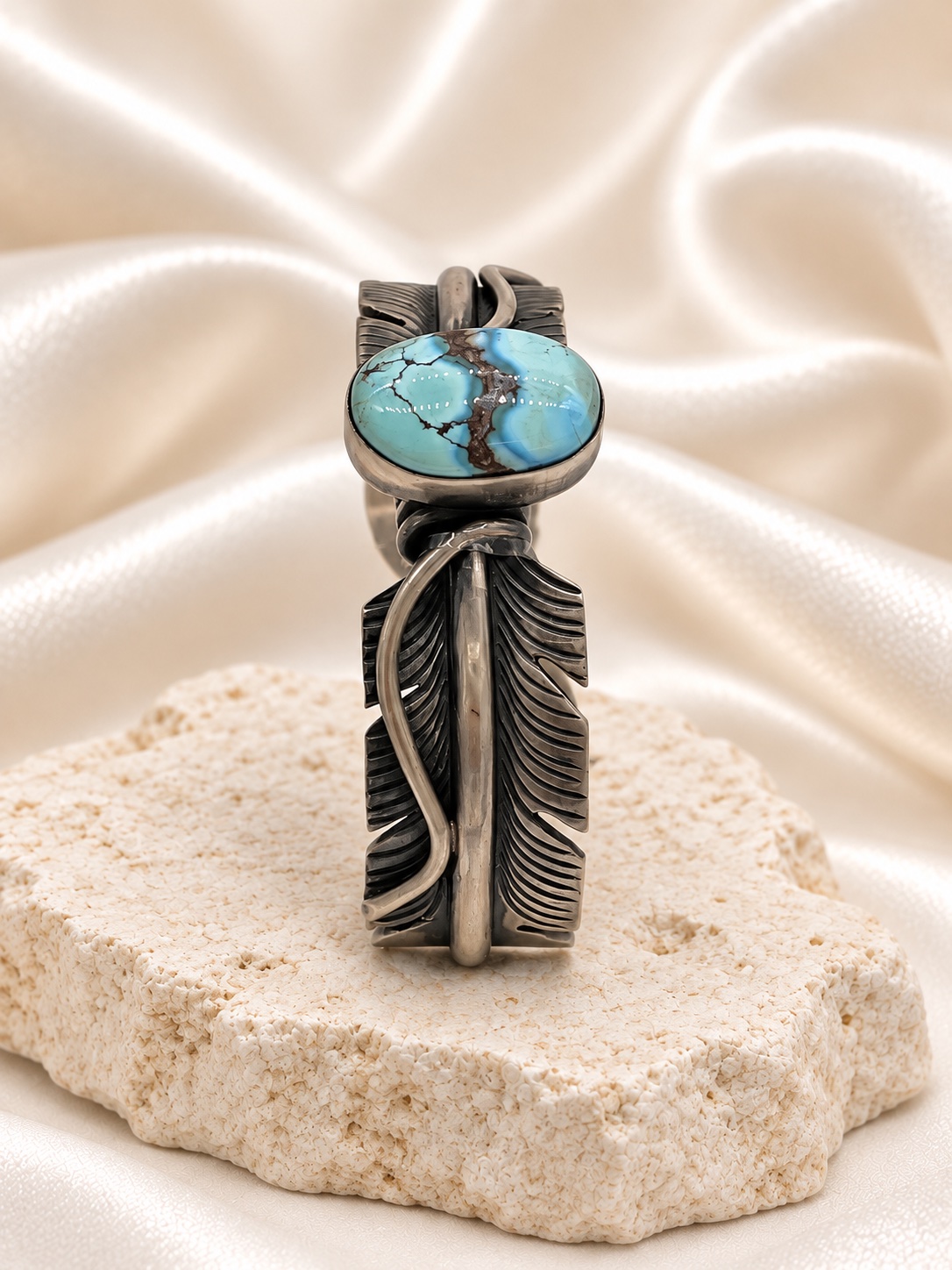 Golden Hills Turquoise & Sterling Silver Cuff Bracelet
