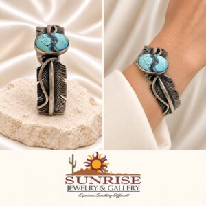 Golden Hills Turquoise & Sterling Silver Cuff Bracelet