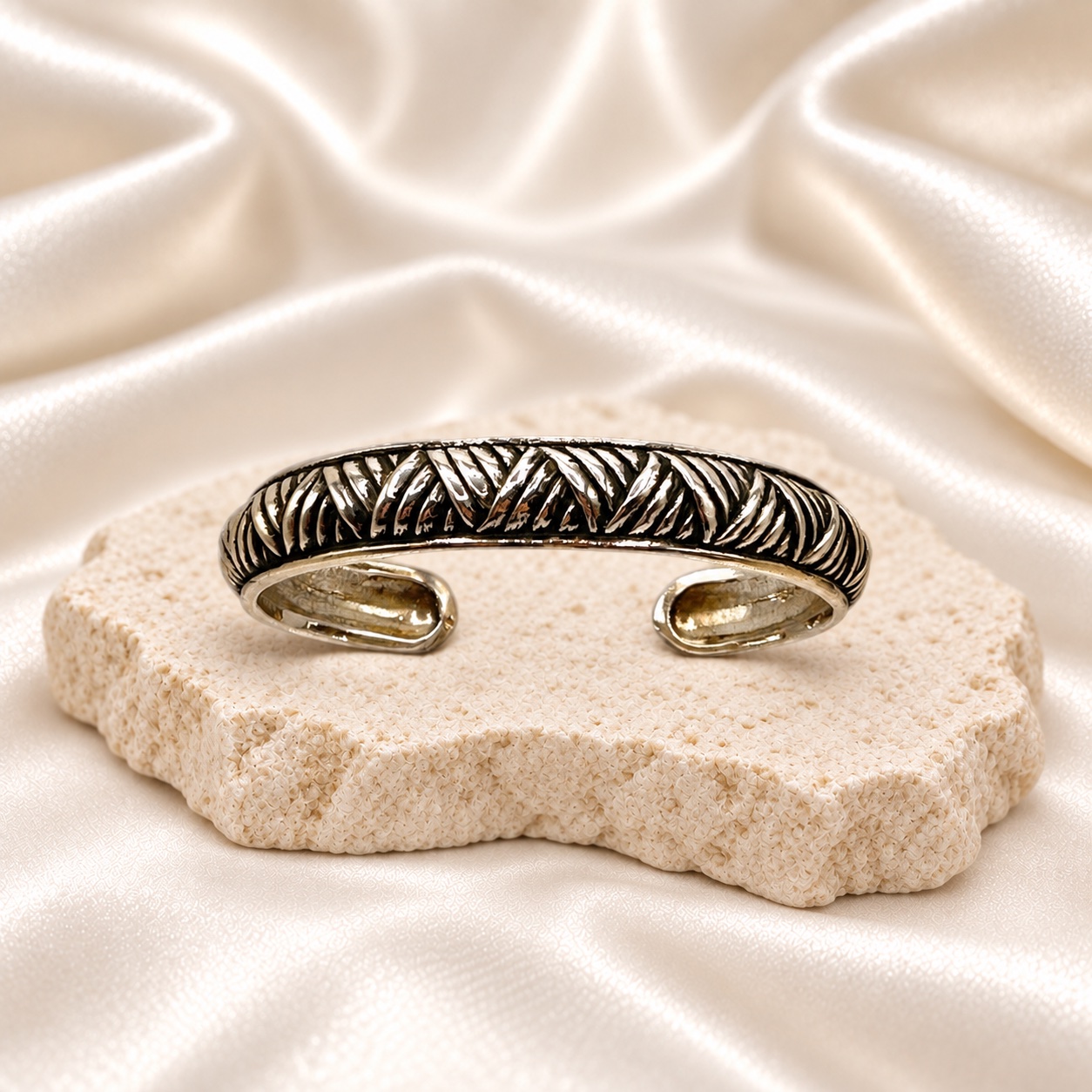 Studio GL Heavy Gauge Sterling Silver Cuff Bracelet