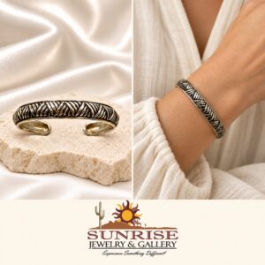 Studio GL Heavy Gauge Sterling Silver Cuff Bracelet