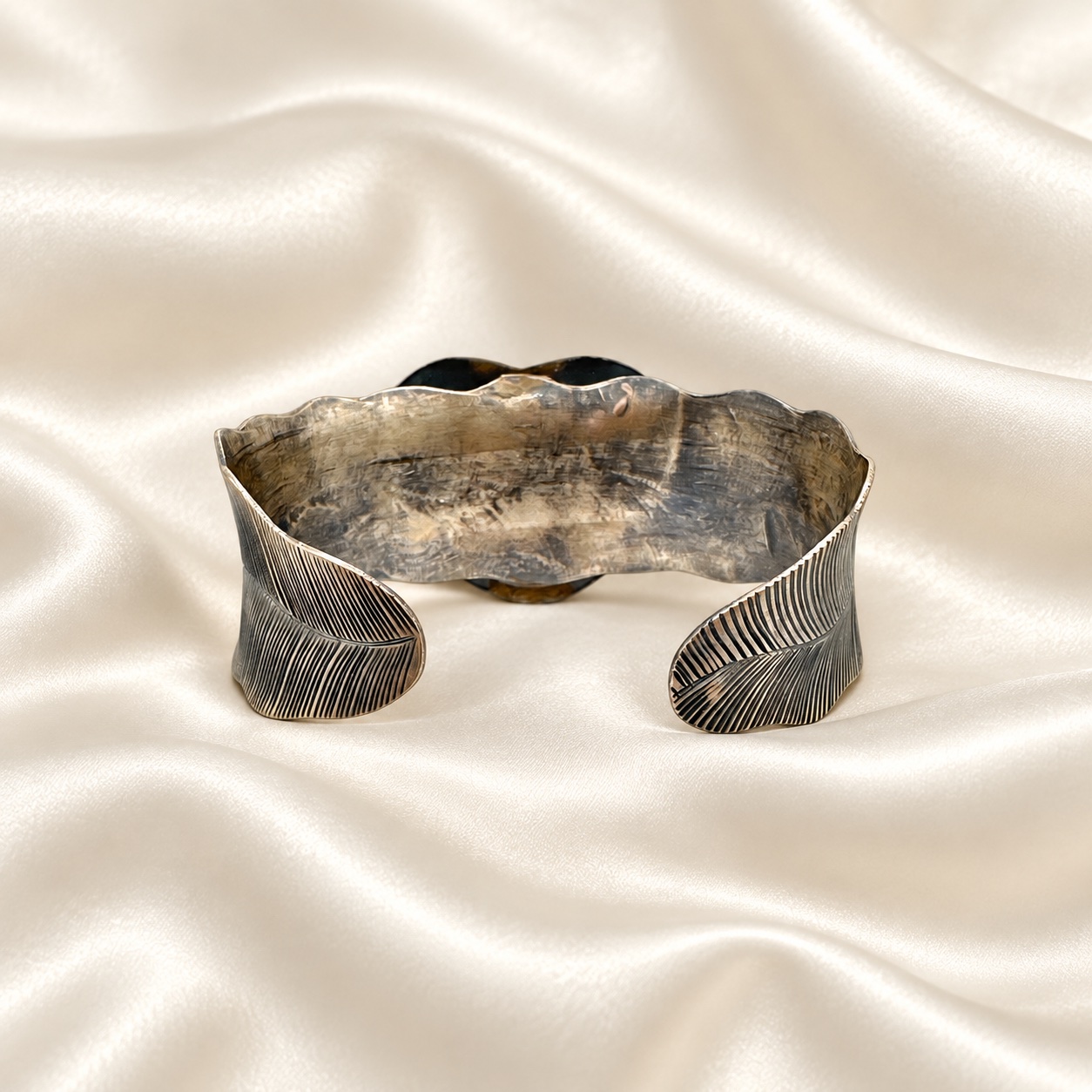 Sterling Silver & Fox Turquoise Cuff Bracelet
