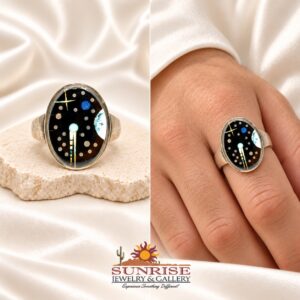 Men's night sky collection ring 40820