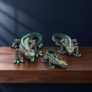 Fimo Clay Iguana